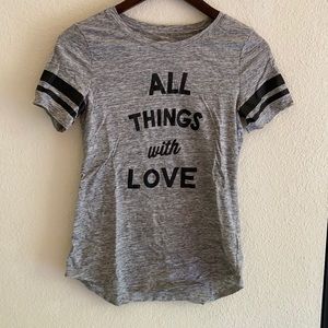 Heather Grey Graphic T-Shirt